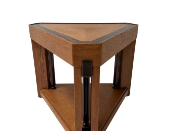 Art Deco Modernist Triangular Side Table by Anton Lucas, 1920s
